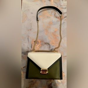 Used once Michael Kors Army Green Chain Bag
